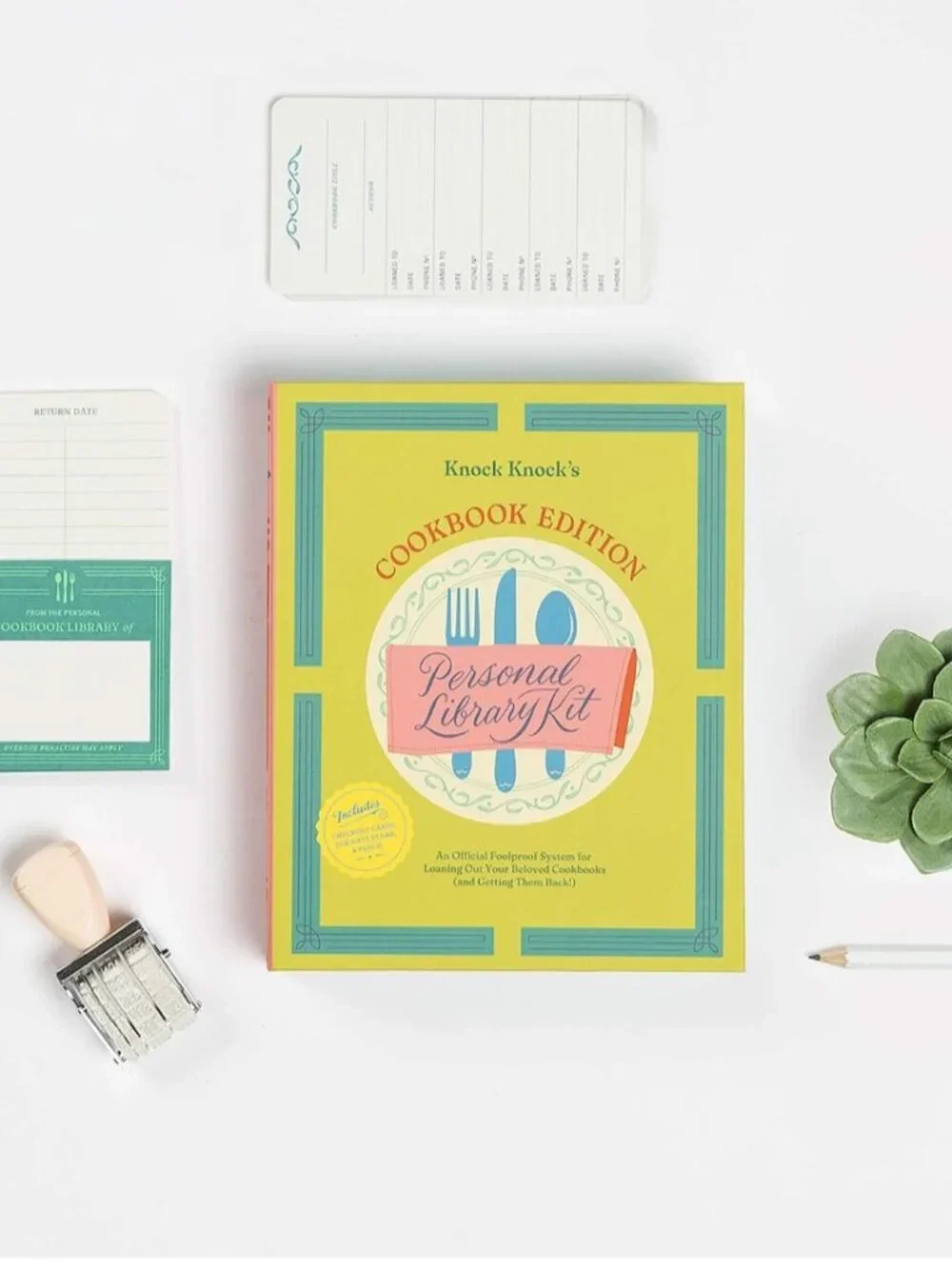 Knock Knock Cookbook Edition Personal Library Kit